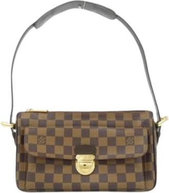 Louis Vuitton Pre-owned Shoulder Bag - Dames - Vintage Schoudertas - Bruin - ONE Size - Vintage