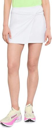 Beyond Yoga Overlap Skirt Womens Workout Cloud White : LG (US Womens 10-12), Elastane/Polyester