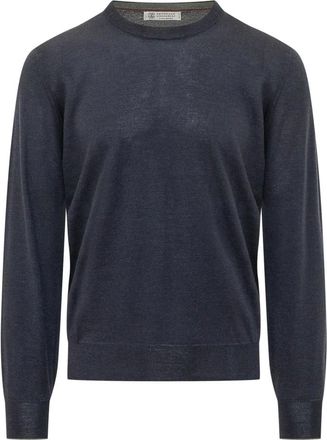 Brunello Cucinelli Hombre, Jerseys, Azul, Talla: XL