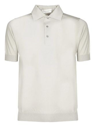 FILIPPO DE LAURENTIIS short-sleeve polo shirt - men - Cotton - 50 - White