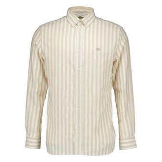 The Goodpeople Seinfield Shirt - Heren - Casual Overhemden - Beige - XL - Overhemden