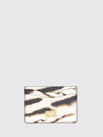 Ganni Wallet Woman color Ivory