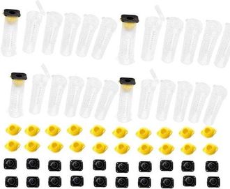 OEM Juego De Copas De Cr&iacute;a Para Apicultura - Equipo De Apicultura Para Abejas Reinas, Herramientas Para Insectos (20 Piezas)