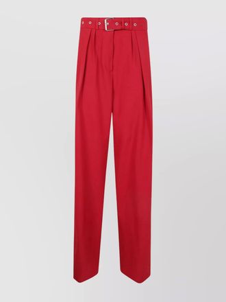 Dries Van Noten wool wide-leg trousers