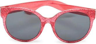 Gucci Zonnebril met rond montuur - Roze