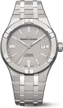 Maurice Lacroix Aikon Automatic Titanium - Heren - Horloges - Grijs - ONE Size - Accessoires