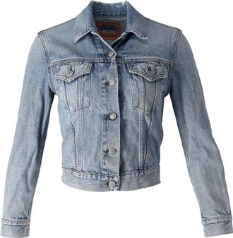 Acne Studios Denim Jacket in Light Blue Cotton