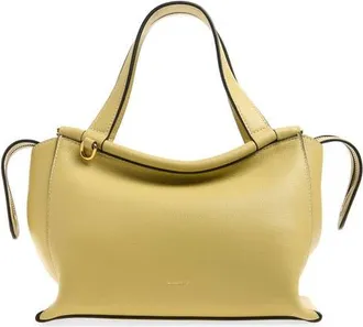 Wandler Ida Leather Top Handle Bag in Island at Nordstrom