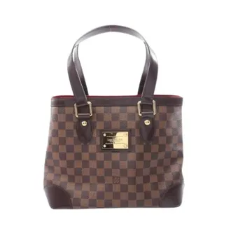 Louis Vuitton Pre-owned Handbags, female, Brown, Size: ONE SIZE Pre-owned Damier Canvas Tote Bag