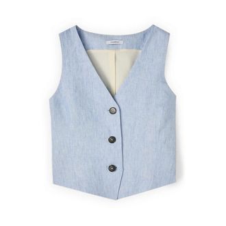 Motivi Dames, Jassen, Blauw, Maat: XS Linnen