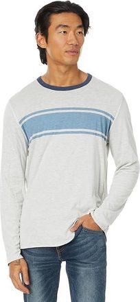 Faherty Long Sleeve Cloud Reversible Crew Mens Sweatshirt Ivory Heather : SM, Cotton/Modal