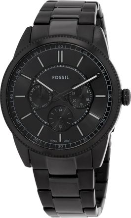 Fossil Pearson Multifunction Quartz Black Dial Mens Watch FS6135