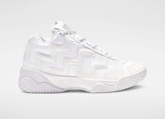 Converse Womens Voltage Mid Leather High Top Sneakers In Triple White
