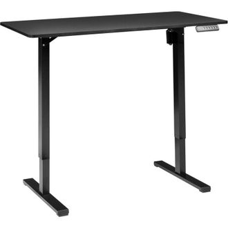 Beliani Beliani - Electric Adjustable Standing Desk Modern Square Feet 120 x 60 cm Black Top and Base Tavares