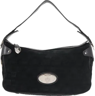 Bally Vintage Suede Suede Shoulder Bag Bag (Pre-Owned)