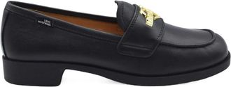Love Moschino Stijlvolle Loafers - Dames - Loafers - Zwart - 36 EU - Schoenen