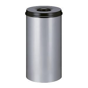 EKO V-part - Papelera De Seguridad Acero Autoextinguible Capacidad 50 L