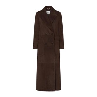 Halfboy Mujer, Abrigos, Marr&oacute;n, Talla: S