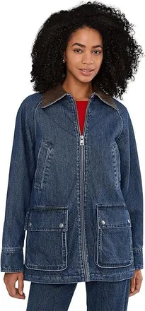 Levi's Cotton Barn Jacket Womens Jacket Denim : XS, Cotton/Denim
