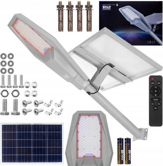 OEM Farola Solar Led 1200w 40ah Con Sensor De Movimiento Crepuscular Linterna