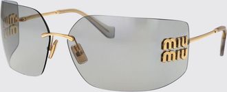 Miu Miu Sunglasses MIU MIU Woman color Grey