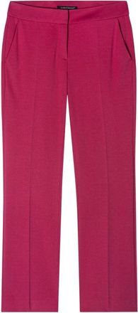 Luisa Cerano Pantalon 0455 - Dames - Vrijetijds broeken - Roze - L - Leer - Broeken