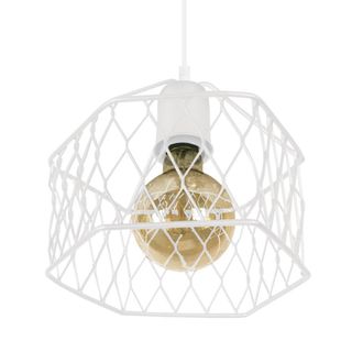 Tosel Suspensi&oacute;n metal Alt.77cm blanco ;Pantalla: blanco o