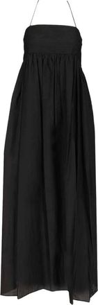 Matteau Kleedjes, Dames, Zwart, L, Katoen, Empire Pintuck Dress