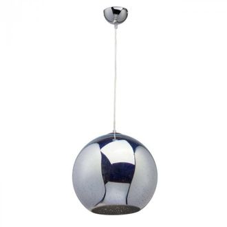 Regenbogen 663011401 - L&aacute;mpara Colgante Megapolis &Oslash;25cm - 1x40w E27 Ip20 - Cromo - Regenbogen