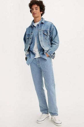 Levi's Jeans 501 Levis Original - Uomo - 30X30 - Blu / Light Stonewash