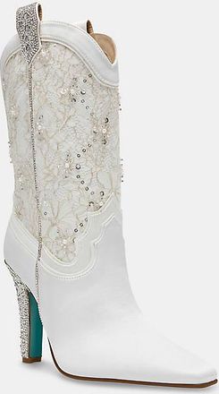 Betsey Johnson Bruno Heeled Western Boots