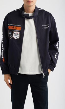Reiss McLaren F1 Mercer Jacket in Navy at Nordstrom, Size Xx-Large