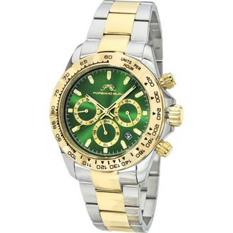 Porsamo Bleu Preston Two-Tone Bracelet Watch, 44mm at Nordstrom Rack