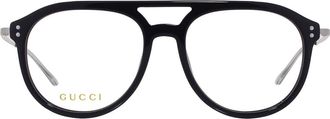 Gucci Demo Pilot Eyeglasses GG1708O 001 53