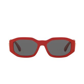 Versace Sunglasses, unisex, Red, 53 MM, Medusa Biggie Sunglasses