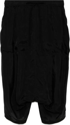 Julius Bermuda Glide con cavallo basso - Nero