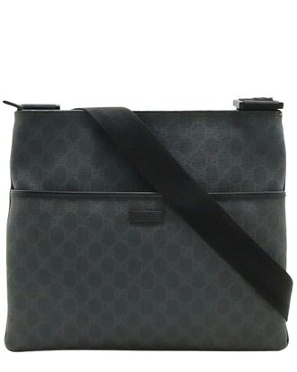 Gucci Gg Supreme Shoulder Bag Pvc Leather (Authentic Pre-Loved)