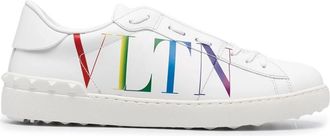 Valentino Open Sneaker - Heren - Sneakers - Wit - 45 EU - Leer - Schoenen