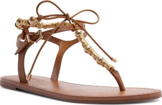 Schutz Nia Ankle Strap Sandal in Burnt Honey at Nordstrom, Size 8.5