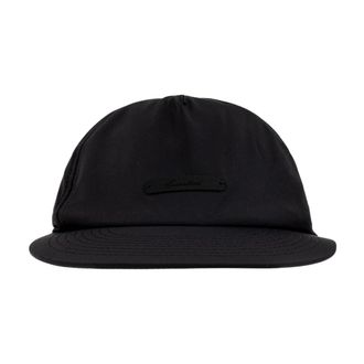 Fear of God Baseballpet met applicatielogo - Heren - Petten - Zwart - M/L - Leer - Accessoires