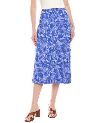 PatBo Patbo Jacquard Midi Skirt