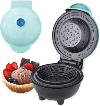 OEM Gofrera Peque&ntilde;a: Sart&eacute;n De 10 Cm, Superficie Antiadherente, Calentamiento R&aacute;pido, Ideal Para Familias Con Ni&ntilde;os. A&ntilde;ade La Masa (agua) Y &iexcl;listo