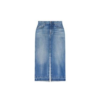 Givenchy GIV Skirt E26 - female - Givenchy - Denim Skirts - Blue - XS - Skirts