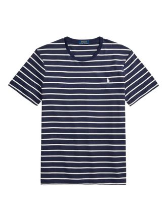 Polo Ralph Lauren striped logo T-shirt - Blue