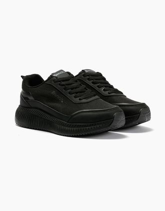 Bench Mens Bench Doverstone Mens All Black Trainers - Size: 11