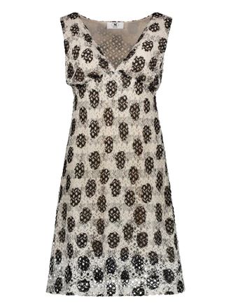 Missoni textured dress - women - Viscose - M - White