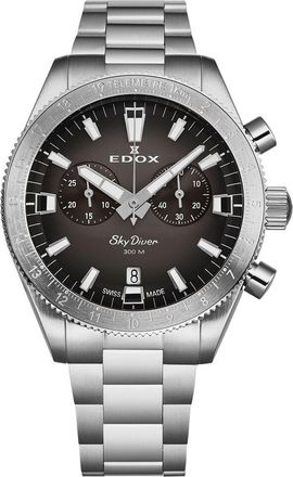 Edox Mens Skydiver Watch, Circa 2020S (Authentic Pre-Loved)