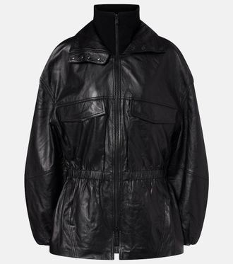 Frankie Shop Carnaby leather jacket