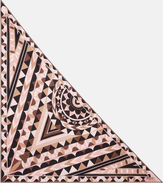 Pucci Manuba silk twill scarf