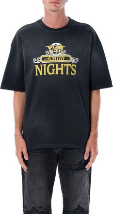 Amiri Black Crewneck T-Shirt